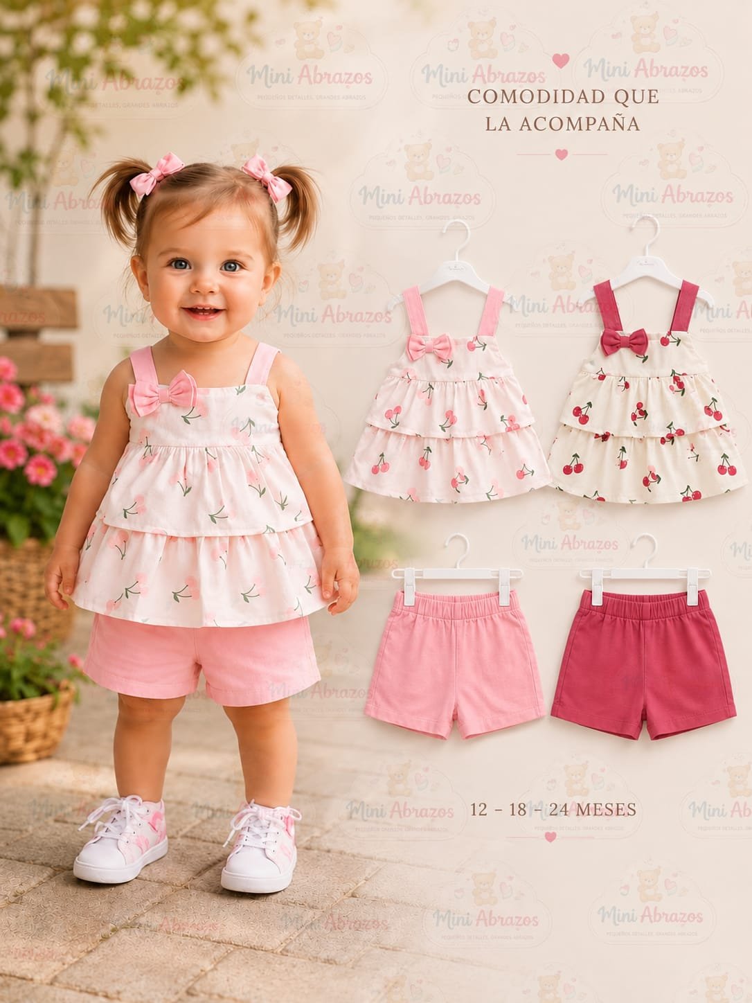 conjunto cerezas